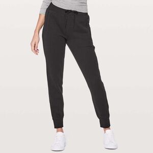 Lululemon Athletica Black Scuba Joggers